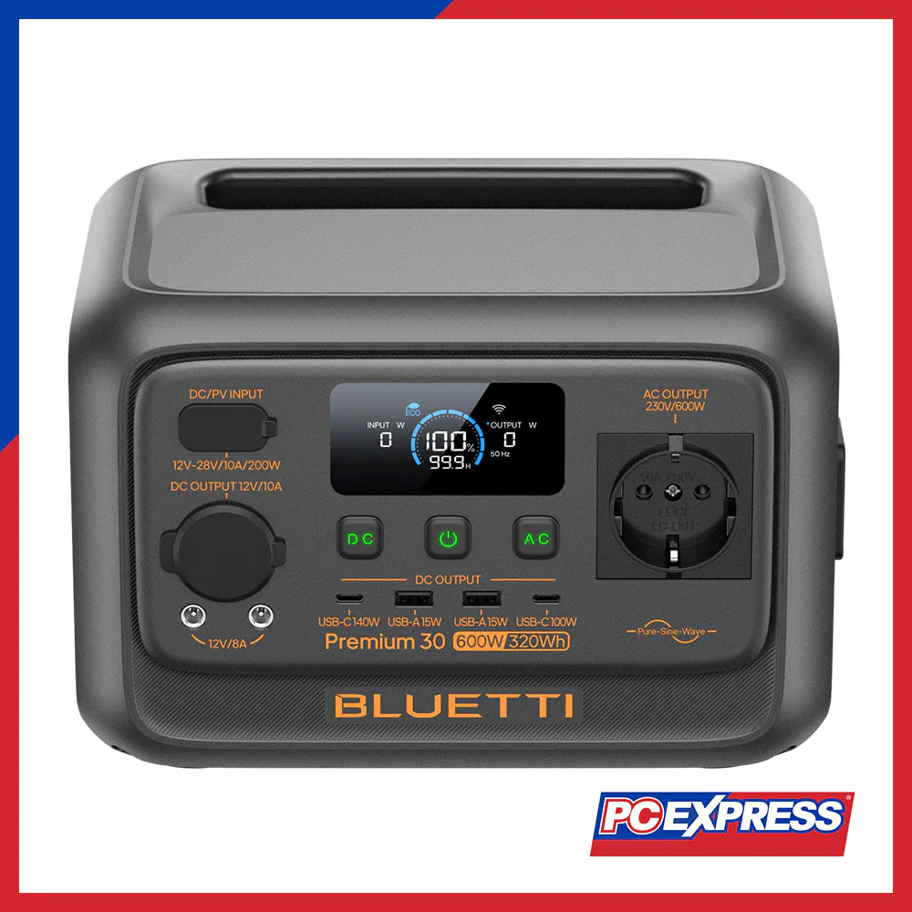 BLUETTI Premium 30 V2 320WH 600W Portable Power Station - Image 2
