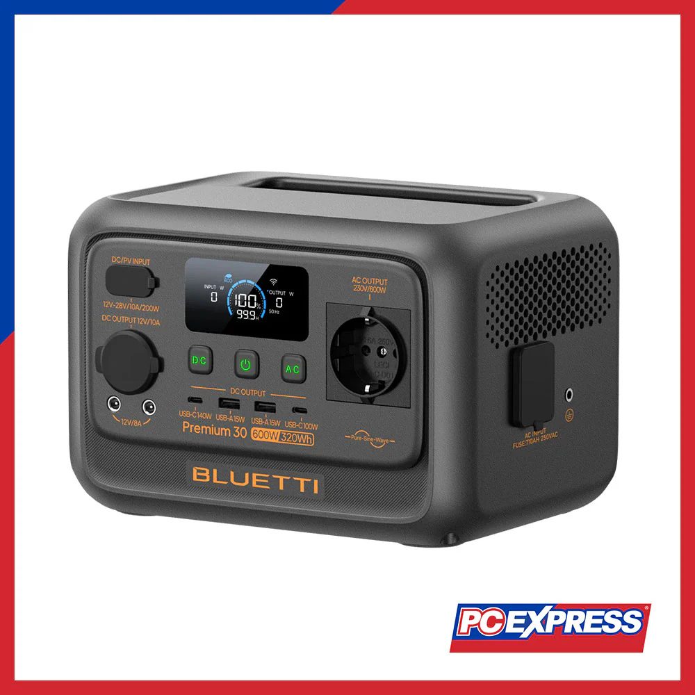 BLUETTI Premium 30 V2 320WH 600W Portable Power Station - Image 3