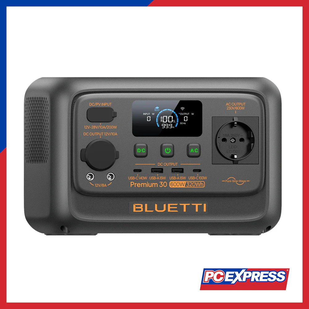 BLUETTI Premium 30 V2 320WH 600W Portable Power Station - Image 6