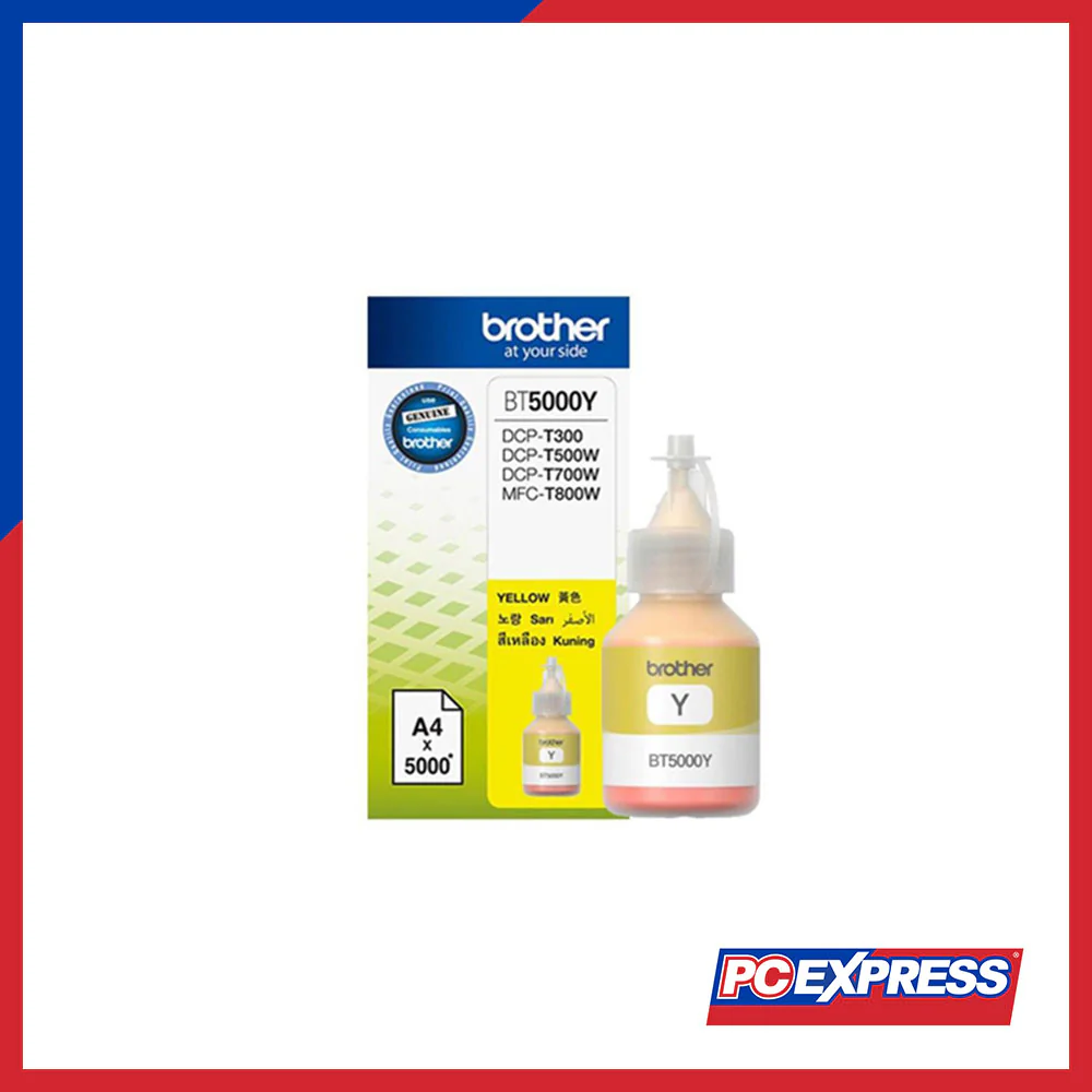 BROTHER BT5000Y Ink Bottle Yellow