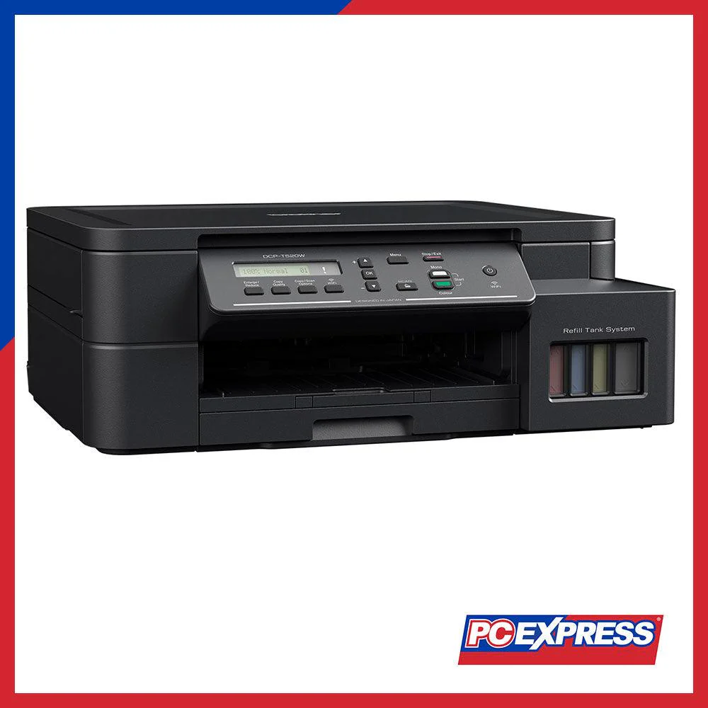 BROTHER DCP-T520W 3IN1(Print,Copy,Scan) W/ LCD Display Wifi CIS Printer - Image 3