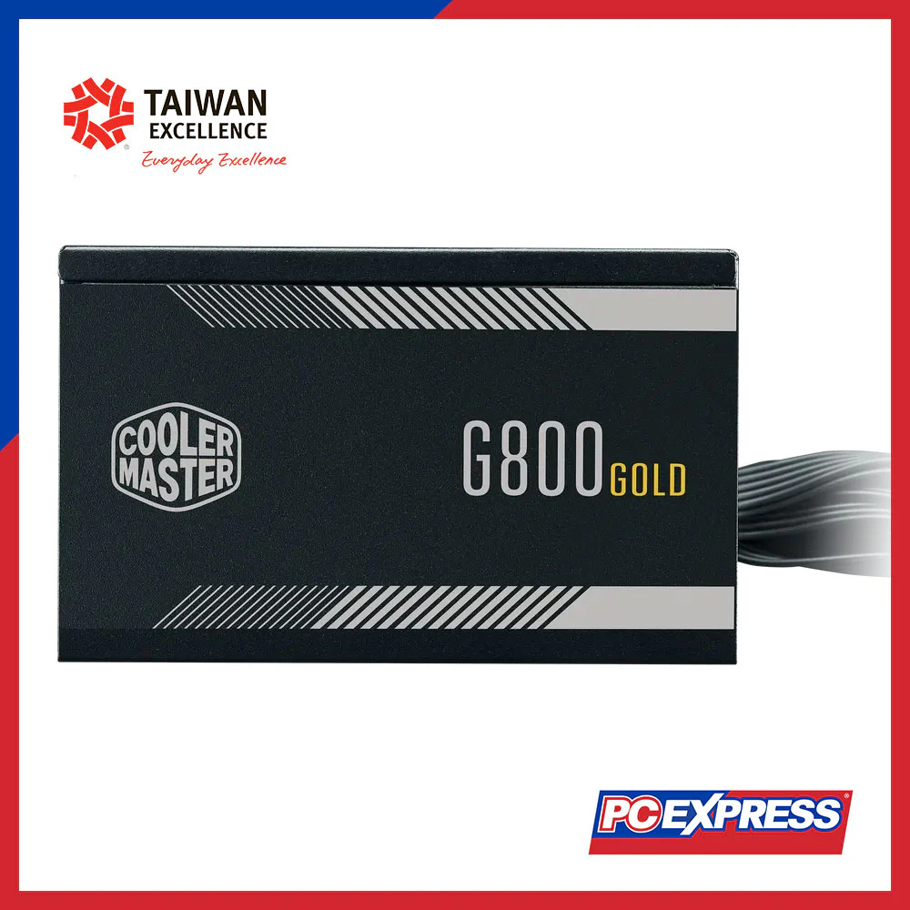 COOLER MASTER G800 800W 80+ Gold Non-Modular Power Supply - Image 4