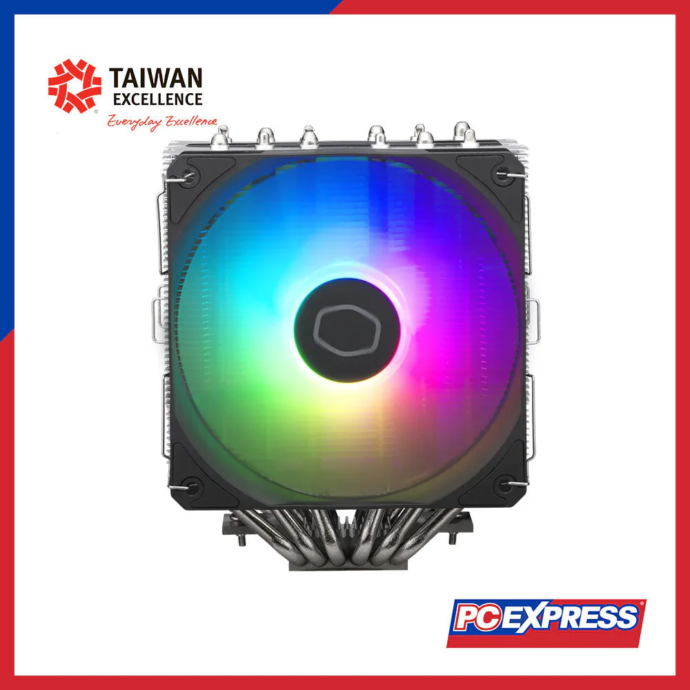 COOLER MASTER Hyper 620S Spectrum ARGB CPU Air Cooler Fan - Image 2