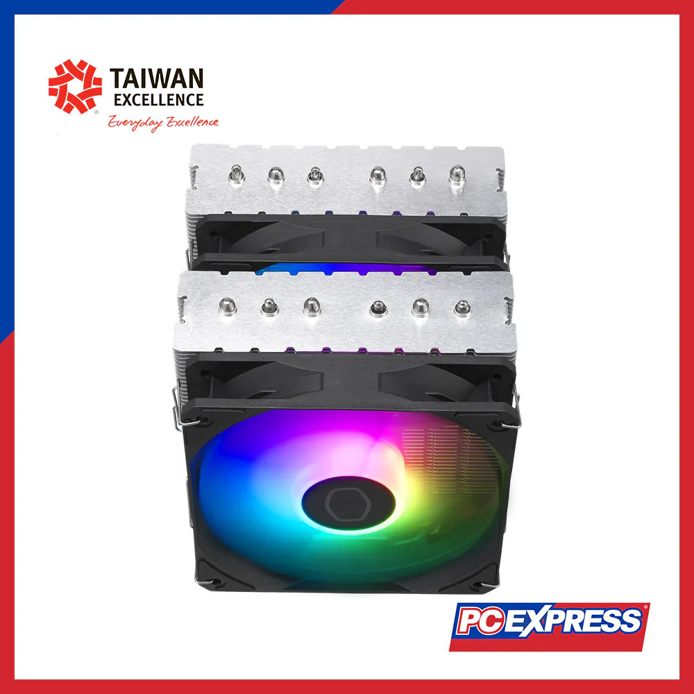 COOLER MASTER Hyper 620S Spectrum ARGB CPU Air Cooler Fan - Image 8