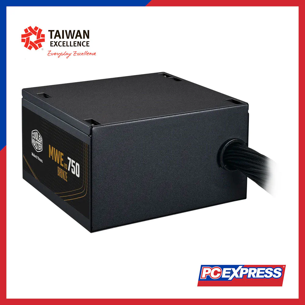 COOLER MASTER MWE V3 750W 80+ Bronze Non-Modular Power Supply - Image 9