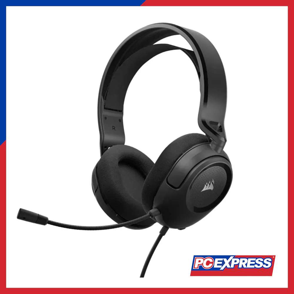 CORSAIR HS35 SURROUND V2 Multiplatform (CS-CA-9011386-AP) Wired Gaming Headset - Black