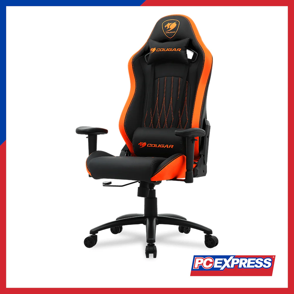 COUGAR Explore Gaming Chair - Black/Orange - Image 2