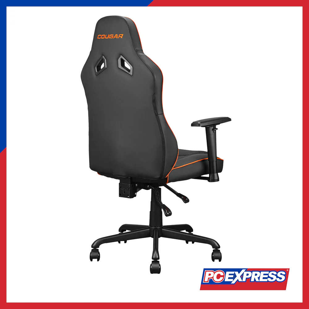 COUGAR Fusion S Gaming Chair - Black/Orange - Image 3
