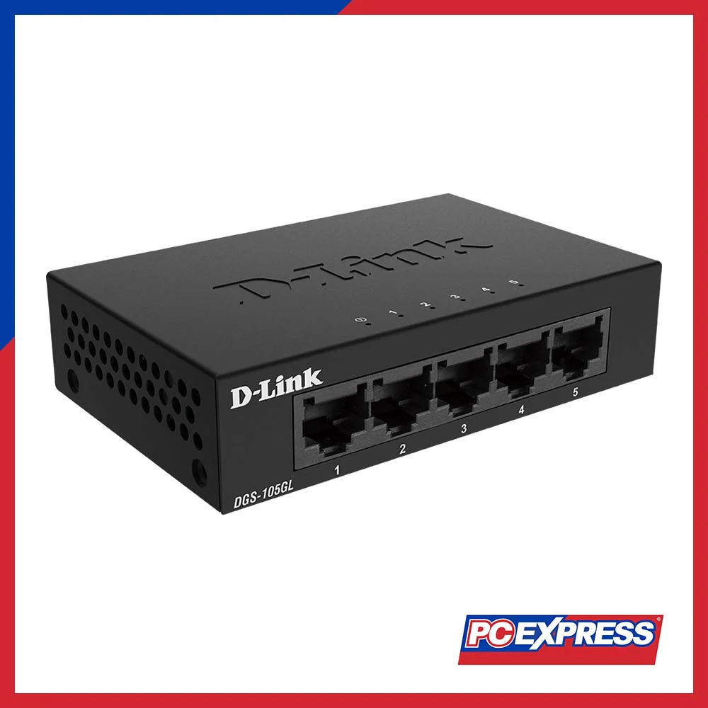 D-LINK DGS-105GL 5-Port Gigabit Switch - Image 3