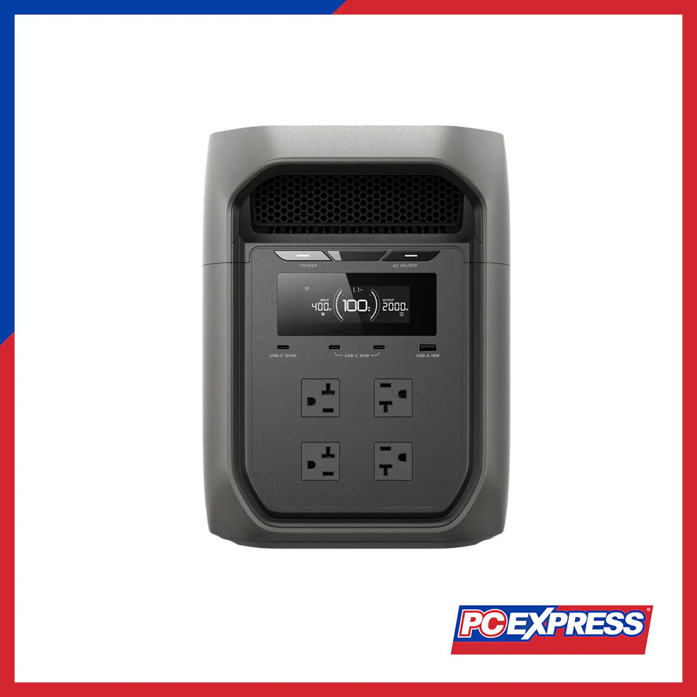 ECOFLOW DELTA 3 MAX Portable Power Station (2048Wh)