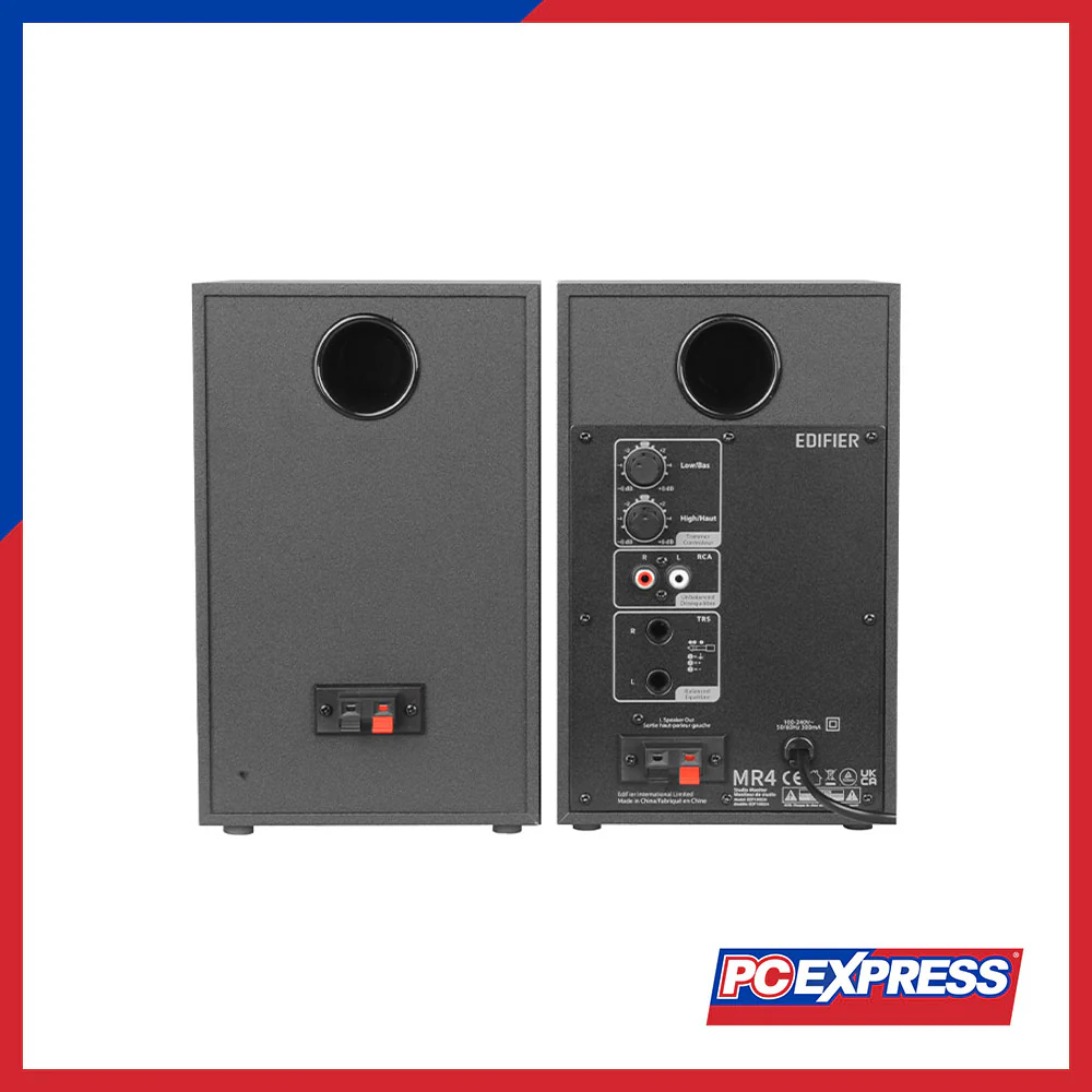 EDIFIER MR4 Powered Studio Monitor Speaker (Black) - Image 3