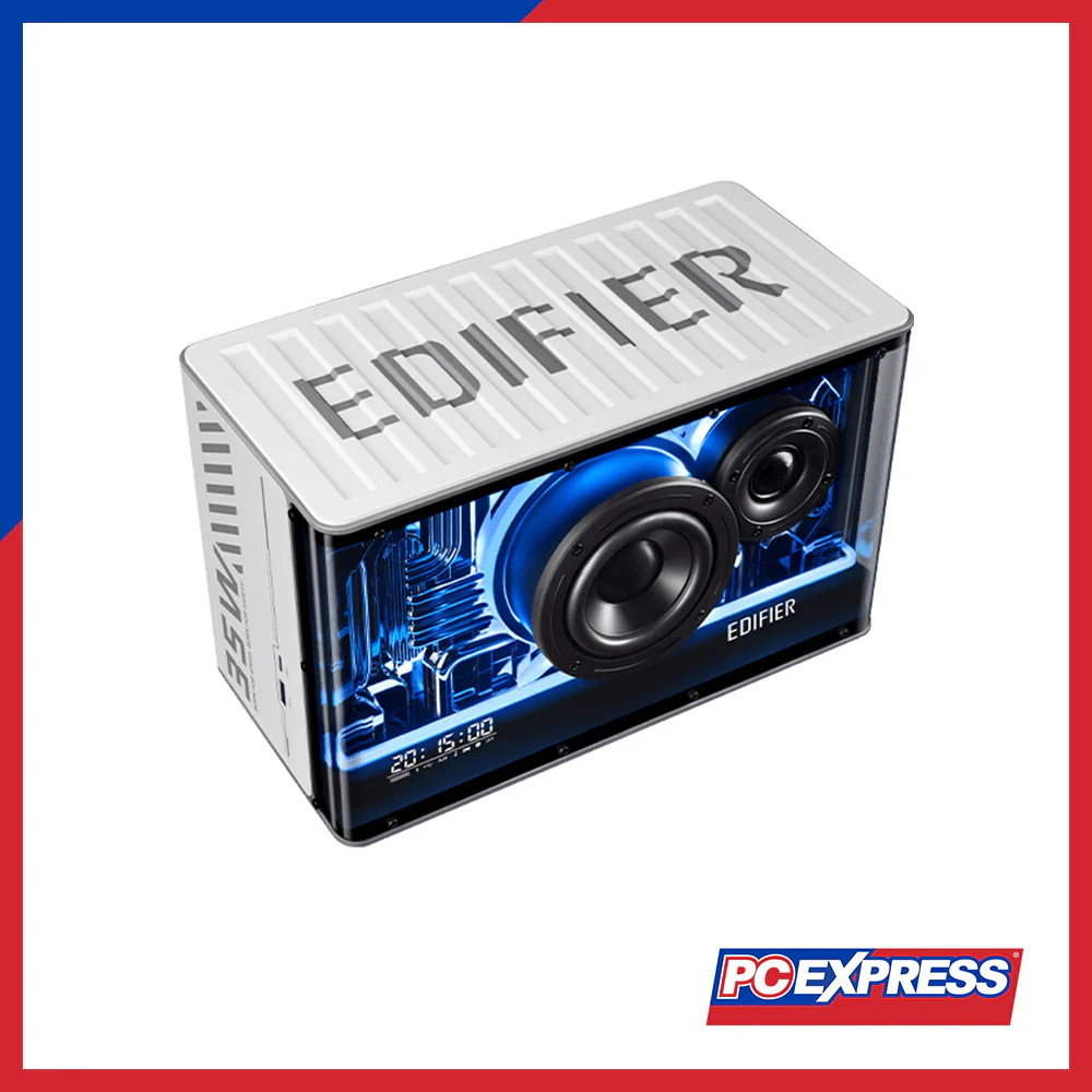 EDIFIER QD35 Tabletop Bluetooth Speaker with GaN Charger (White) - Image 4