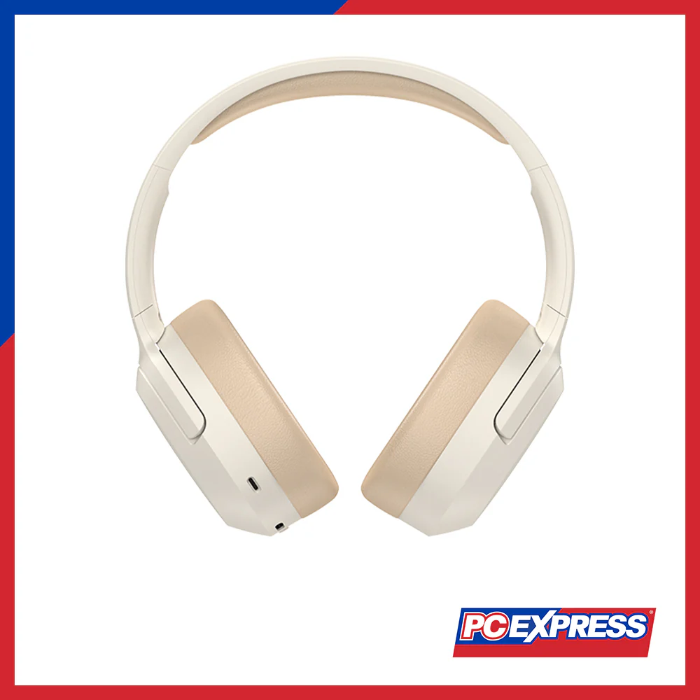 EDIFIER W820NB Plus Wireless Noise Cancellation Over-Ear Headphones - Ivory