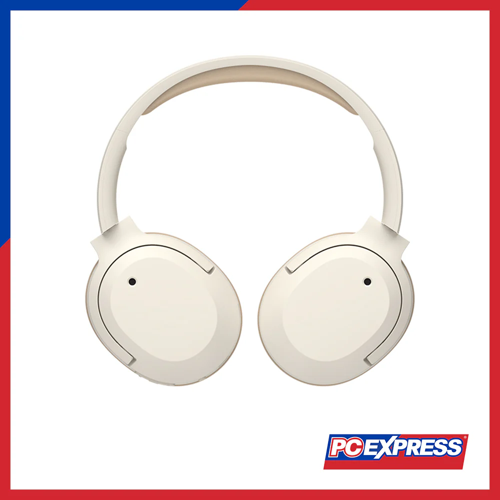 EDIFIER W820NB Plus Wireless Noise Cancellation Over-Ear Headphones - Ivory - Image 2