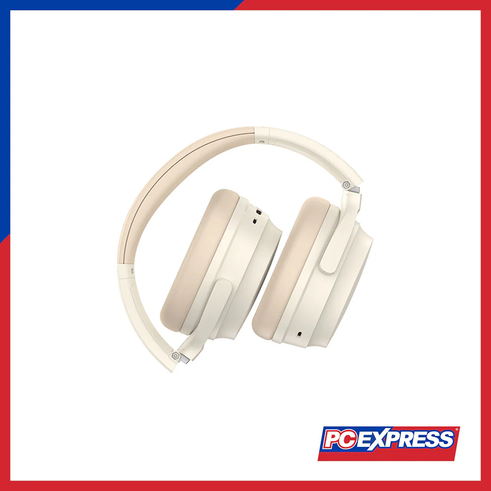 EDIFIER WH700NB Wireless Noise Cancellation Over-Ear Headphones (Ivory) - Image 3