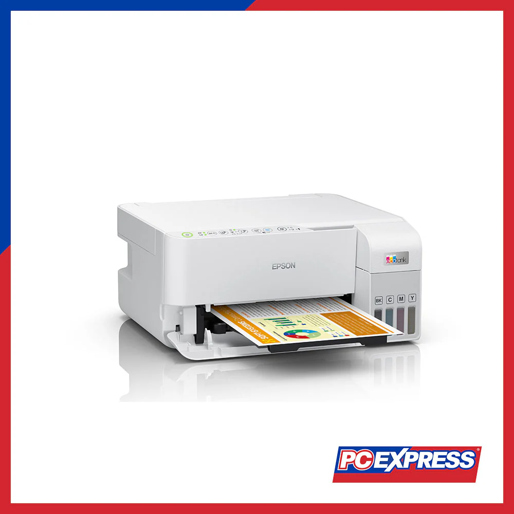 EPSON EcoTank L3556 Ink Tank Printer All-in-One (White) - Image 5