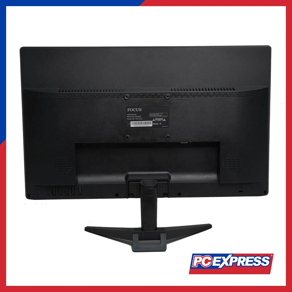 FOCUS 20" 200CM LED 75HZ Monitor (Black) - Image 2