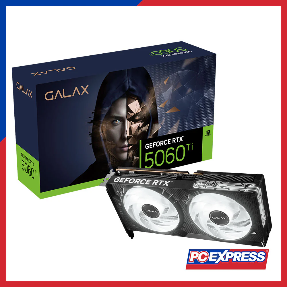 GALAX GeForce RTX™ 5060 Ti 1-Click OC 8GB GDDR7 128-bit Graphics Card