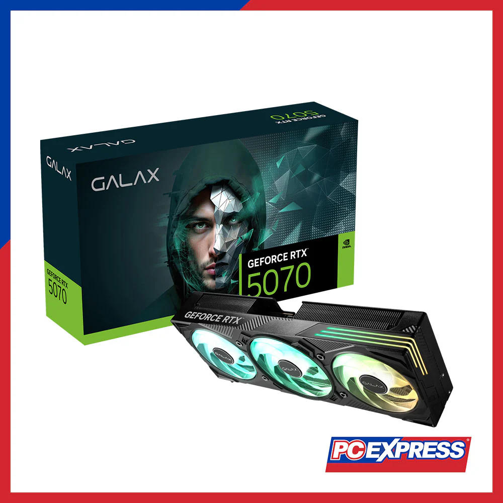 GALAX GeForce RTX™ 5070 EX Gamer 1-Click OC 12GB GDDR7 192-bit Graphics Card