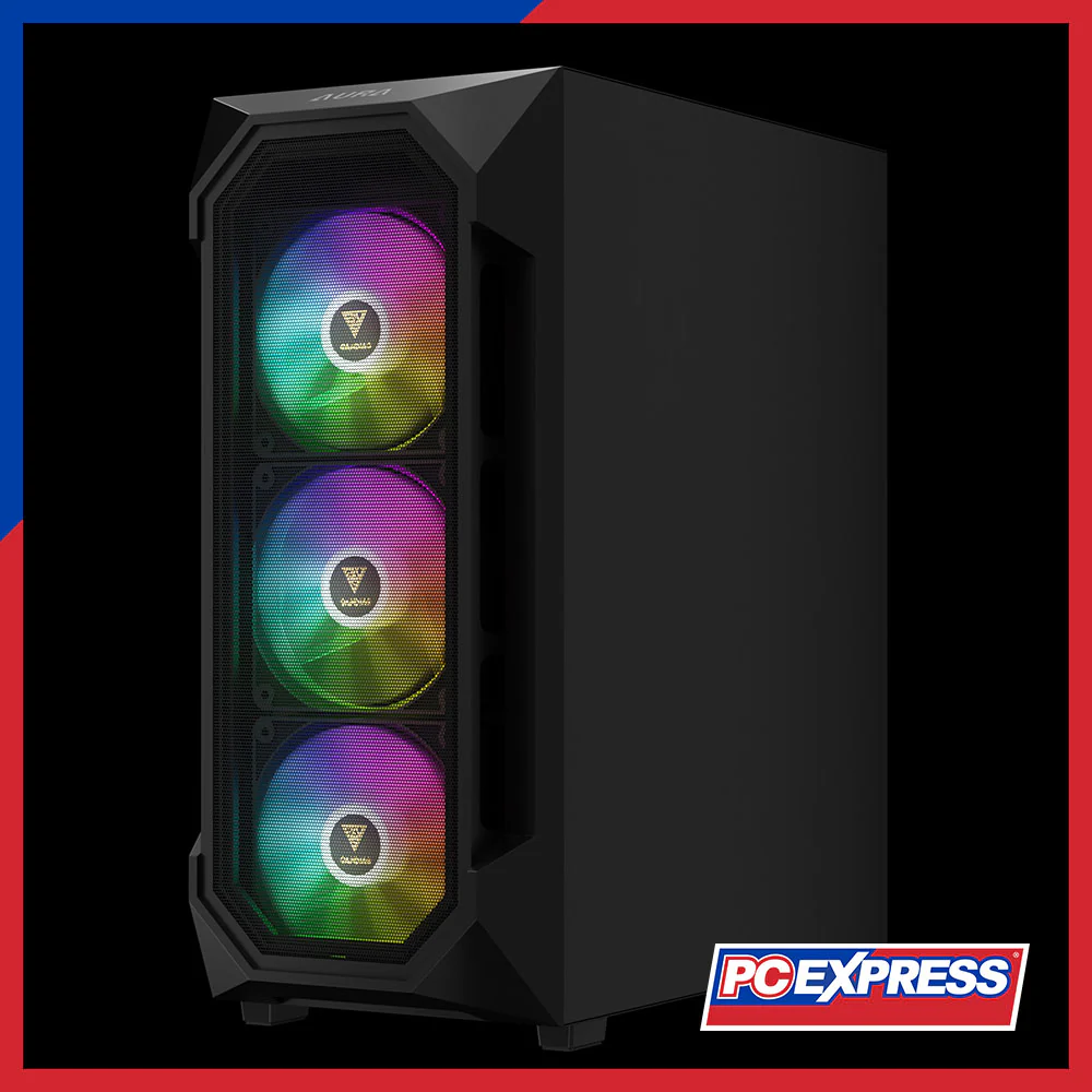 GAMDIAS AURA GC1 ELITE Mesh RGB Mid-tower Case - Black - Image 5