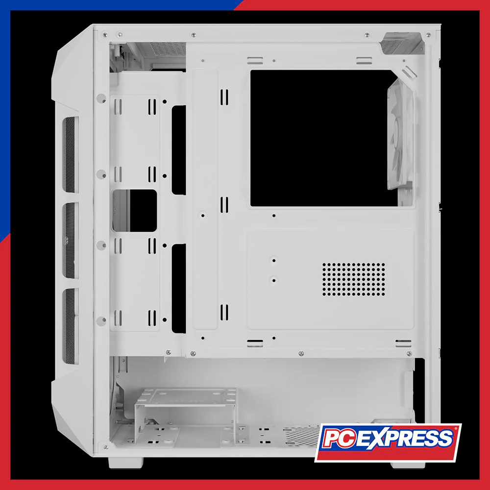 GAMDIAS AURA GC1 ELITE Mesh RGB Mid-tower Case - White - Image 5