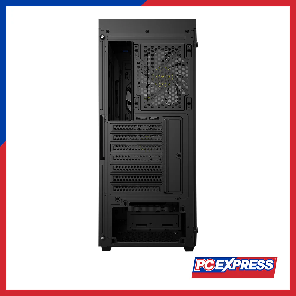 GAMDIAS Aura GC4 Elite Wood ARGB MID Tower Case - Mesh Black - Image 5