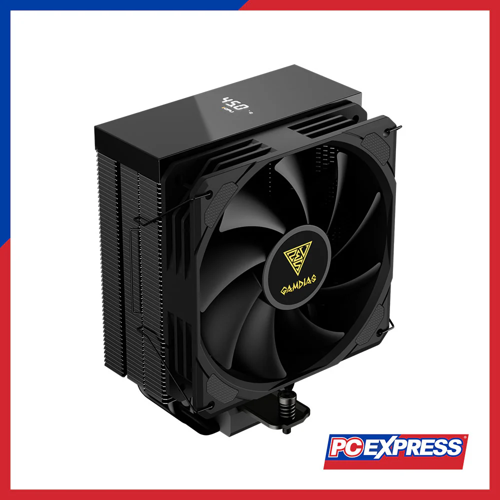 GAMDIAS BOREAS E2-41D CPU Air Cooler Fan (Black)