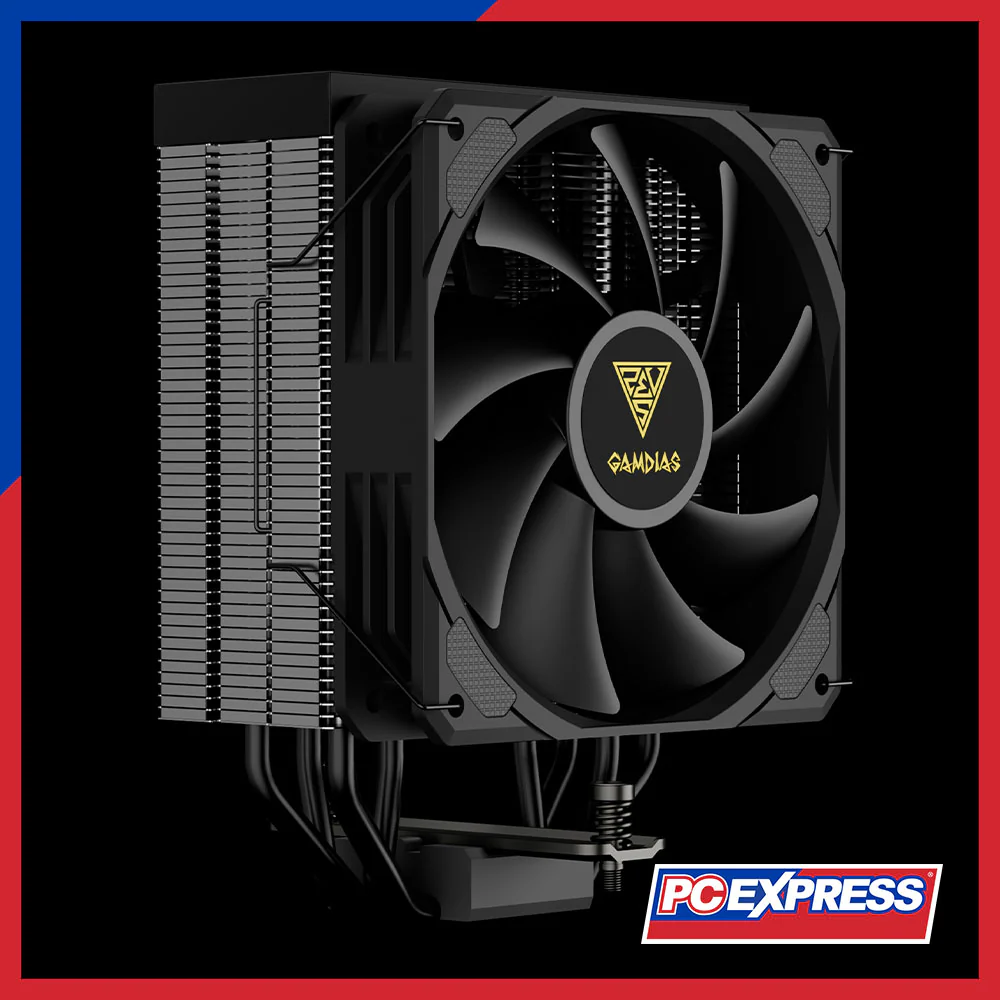 GAMDIAS BOREAS E2-41D CPU Air Cooler Fan (Black) - Image 2