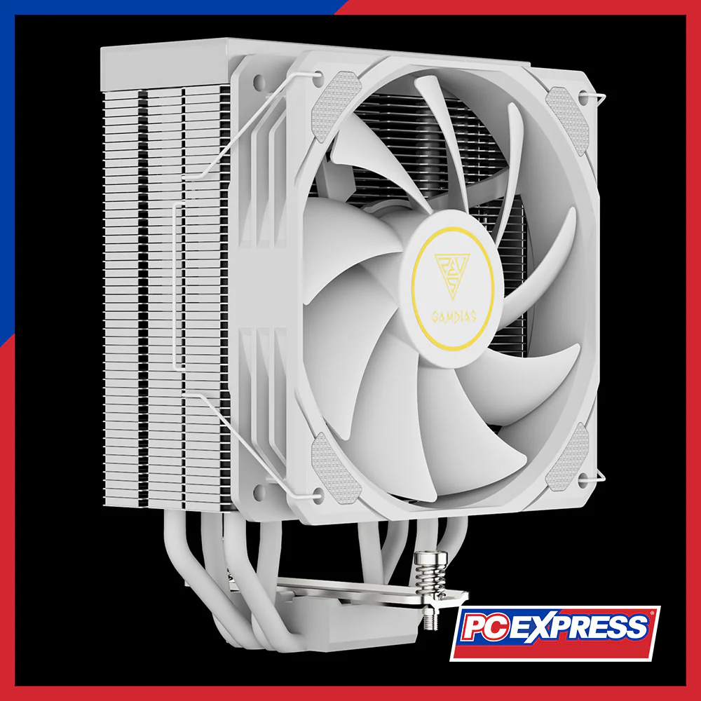 GAMDIAS BOREAS E2-41D CPU Air Cooler Fan (White) - Image 2