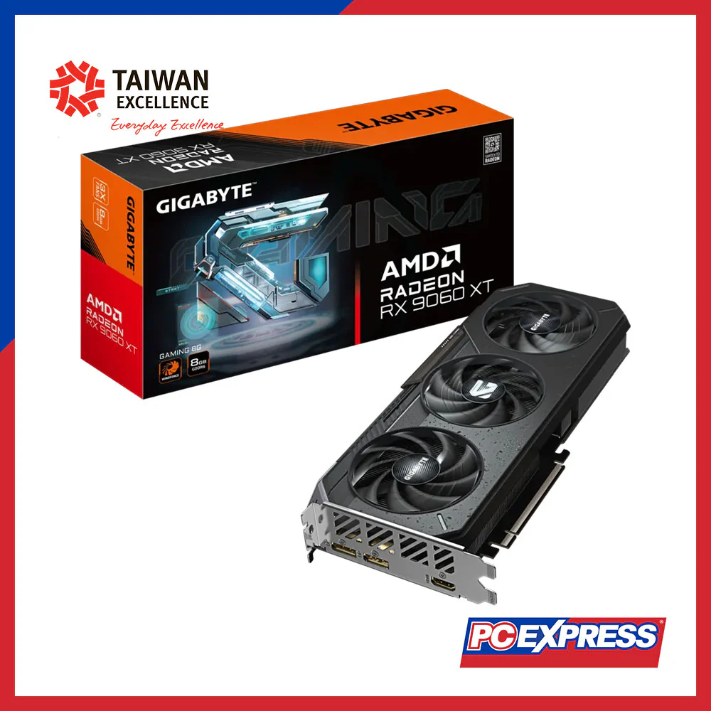 GIGABTYE Radeon™ RX 9060 XT GAMING 8GB GDDR6 128-bit Graphics Card