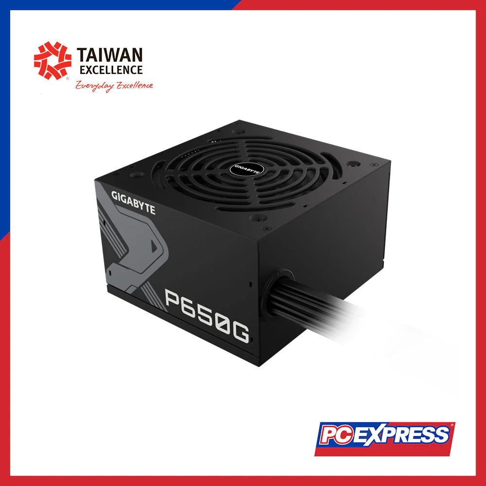 GIGABYTE 650W GP-P650G 80+ Gold Power Supply - Image 2