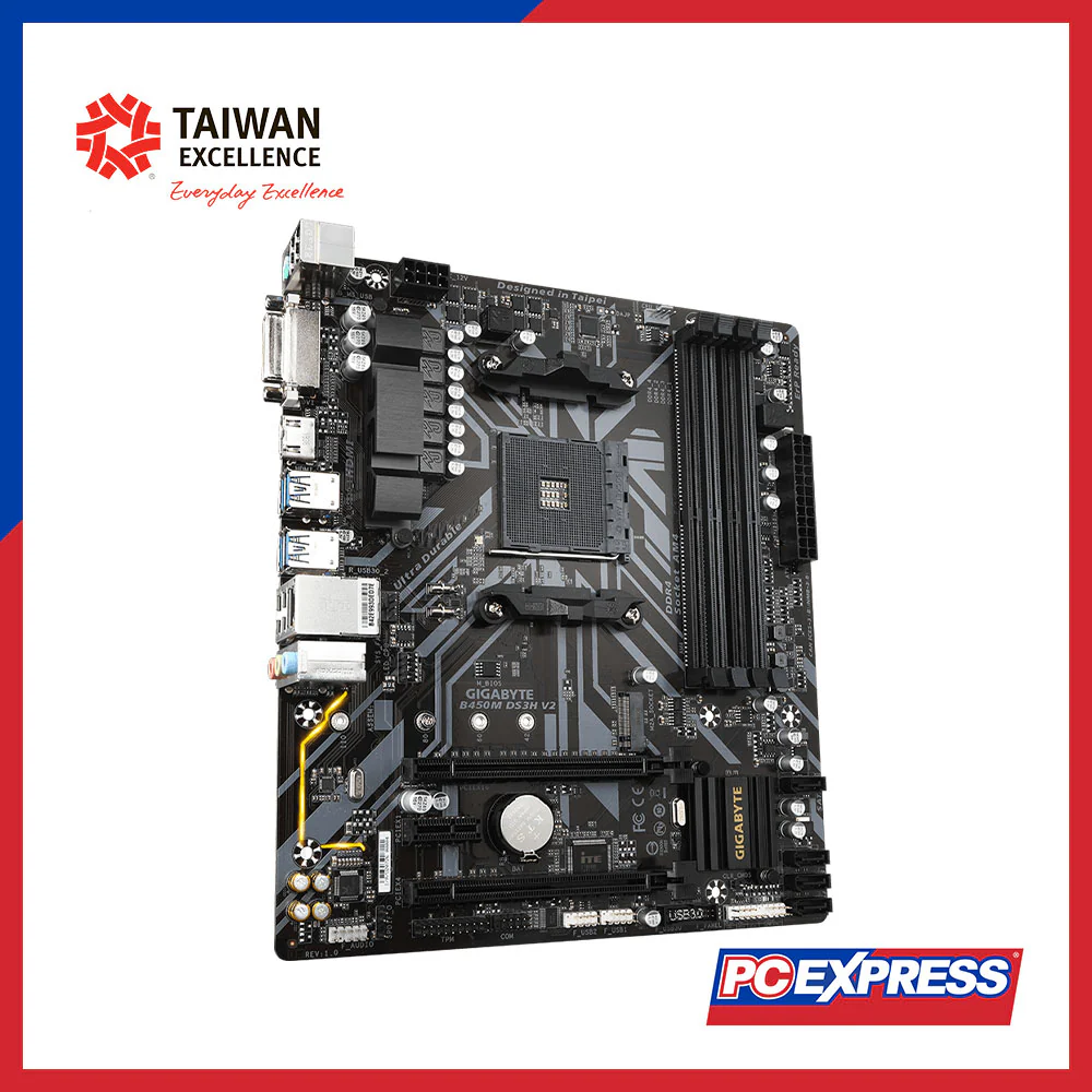 GIGABYTE B450M DS3H V2 Motherboard - Image 3