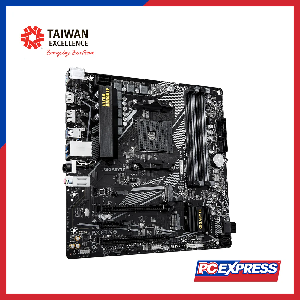 GIGABYTE B550M-DS3H-AC R2 micro-ATX Motherboard - Image 2