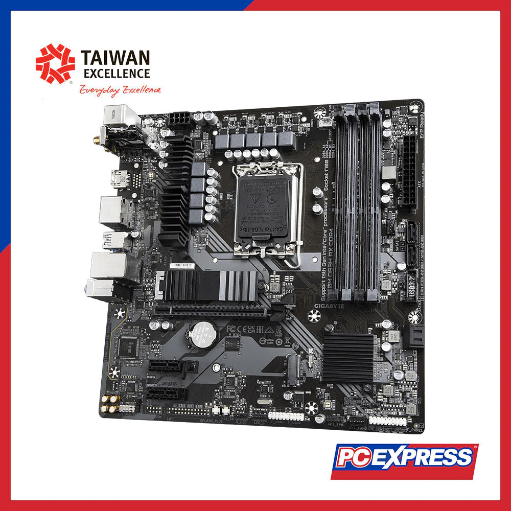 GIGABYTE B760M-DS3H-AX DDR4 Micro ATX Motherboard - Image 3