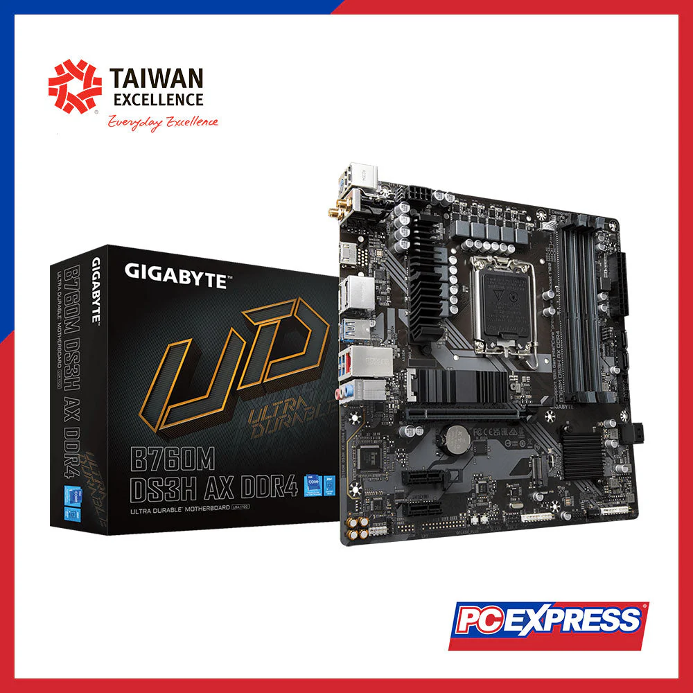 GIGABYTE B760M-DS3H-AX DDR4 Micro ATX Motherboard - Image 6