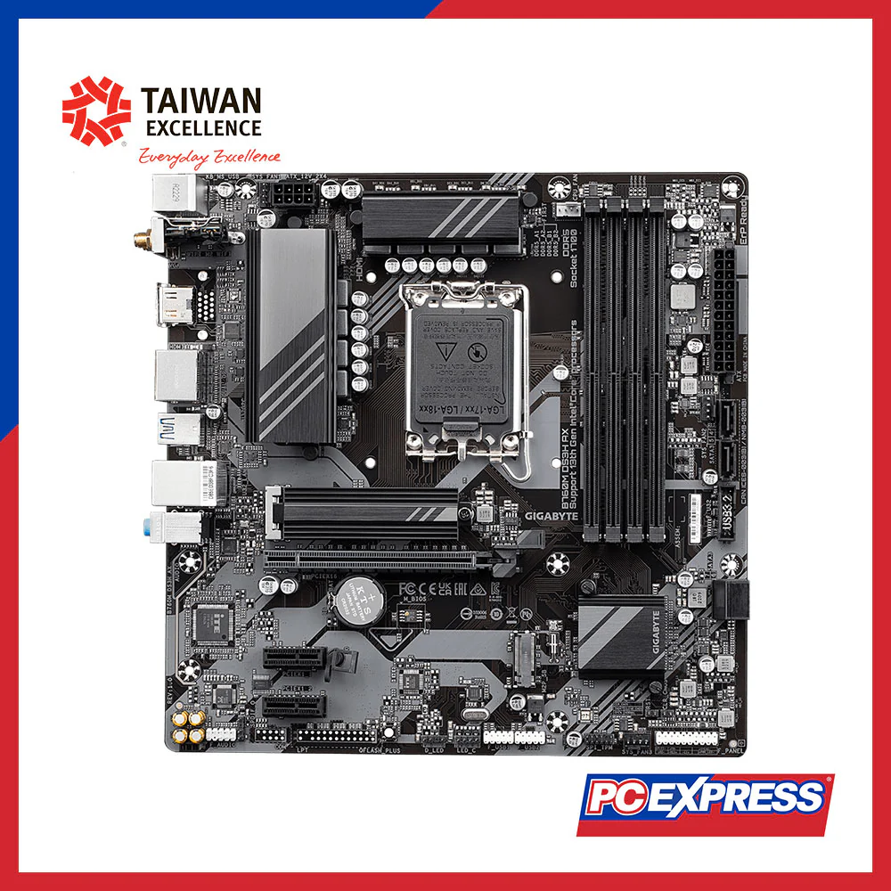 GIGABYTE B760M-DS3H-AX Micro-ATX Motherboard - Image 2