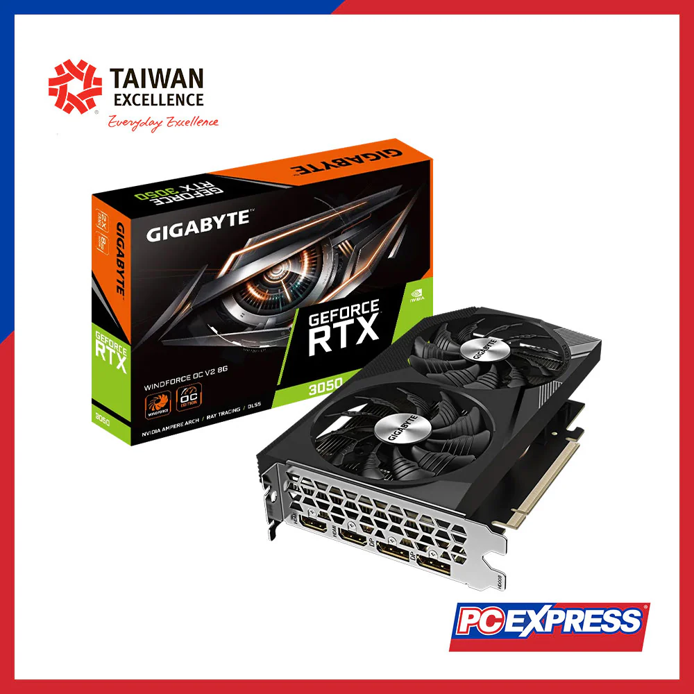GIGABYTE GeForce RTX™  3050 WINDFORCE OC V2 8G GDDR6 128-bit Graphics Card - Image 6