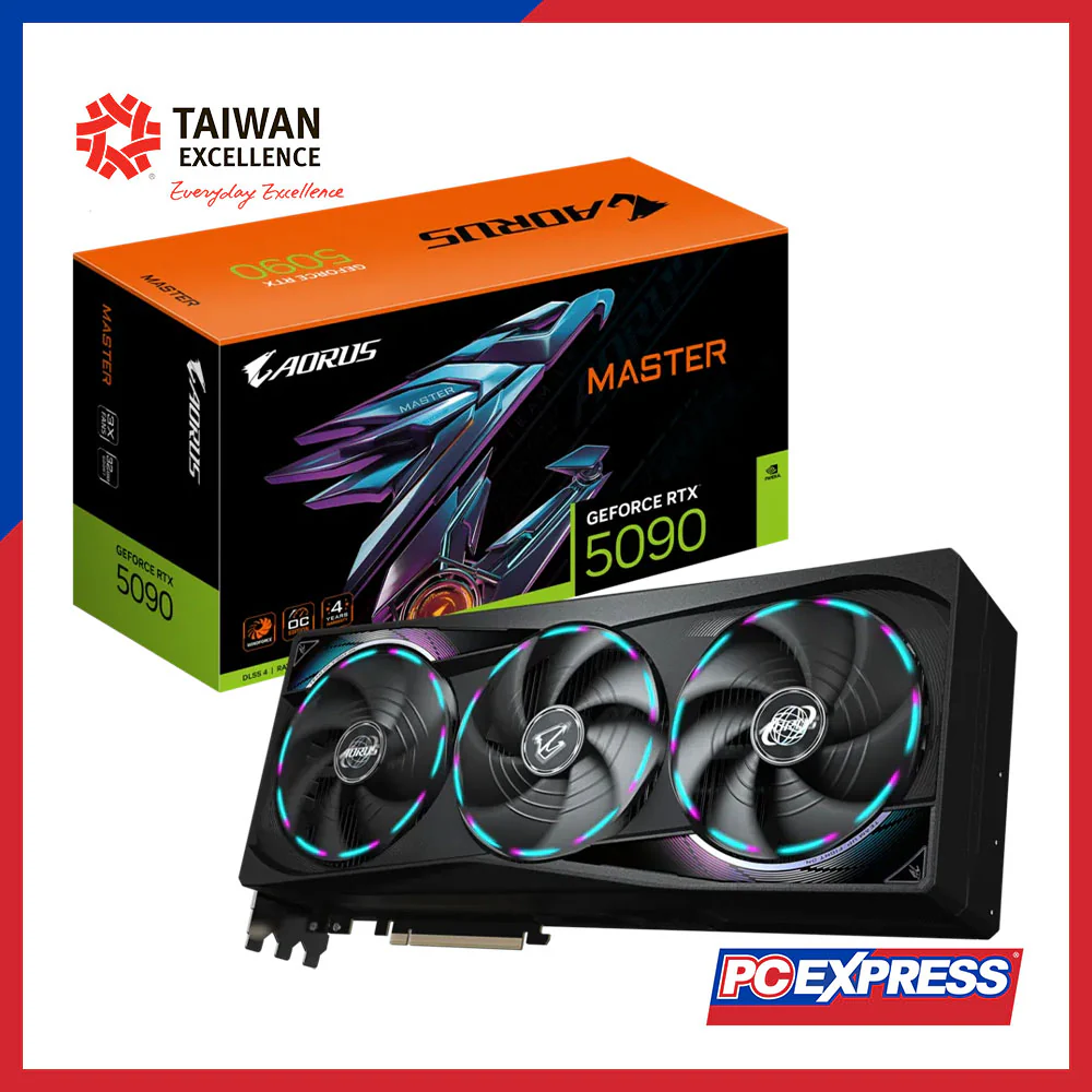 GIGABYTE GeForce RTX™ 5090 AORUS MASTER 32GB GDDR7 512-bit Graphics Card