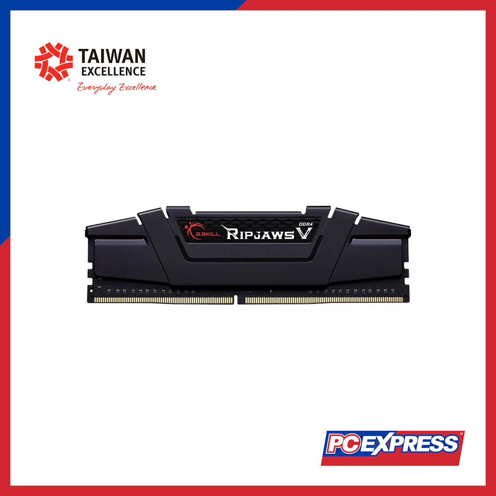 GSKILLS 16GB DDR4 3200MHz Ripjaws V (F4-3200C16S-16GVK) Desktop Memory