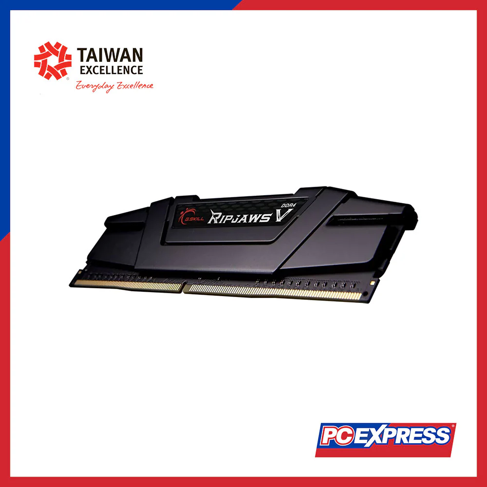 GSKILLS 16GB DDR4 3200MHz Ripjaws V (F4-3200C16S-16GVK) Desktop Memory - Image 2