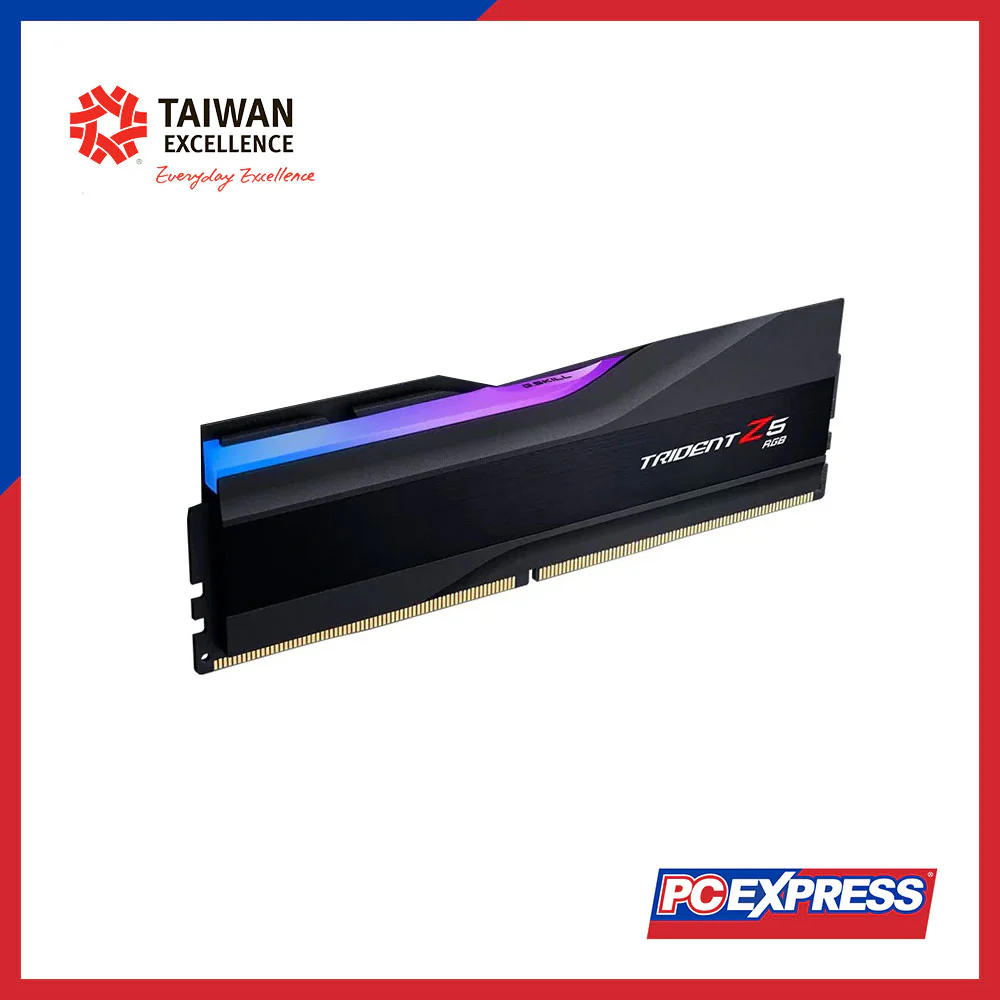 GSKILLS 16GB DDR5 6000MT/S (F5-6000J3636F16GX1-TZ5RK) TRIDENT Z5 RGB Desktop Memory - Image 3