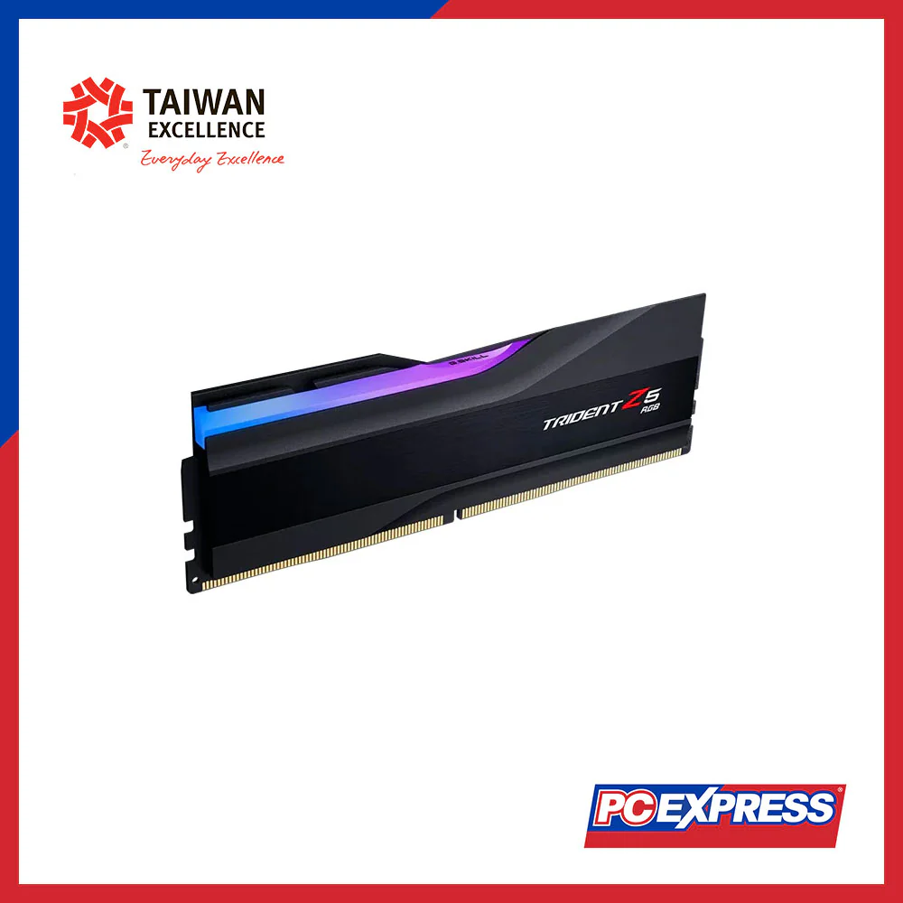 GSKILLS 32GB DDR5 6000MT/S Trident Z5 RGB (F5-6000J3636F32GX1-TZ5RK) Desktop Memory - Black - Image 4