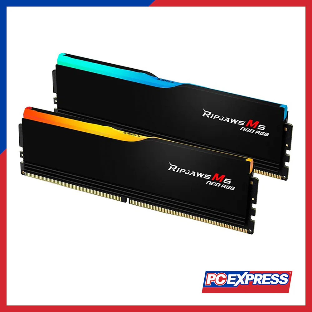 GSKILLS Ripjaws M5 Neo RGB 32GB (2X16GB) 6000Mhz DDR5 Desktop Memory - Black - Image 2