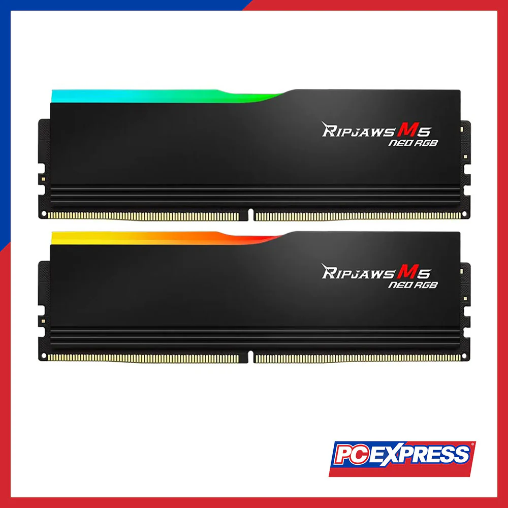 GSKILLS Ripjaws M5 Neo RGB 32GB (2X16GB) 6000Mhz DDR5 Desktop Memory - Black - Image 3