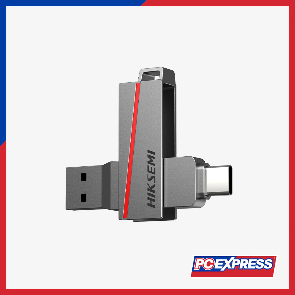 HIKSEMI 64GB HS-USB-E307C Dual Slim Flash Drive