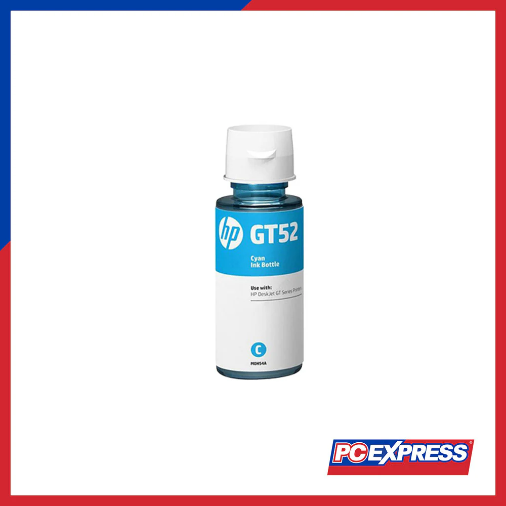 HP GT52 70-ml Cyan Original Ink Bottle
