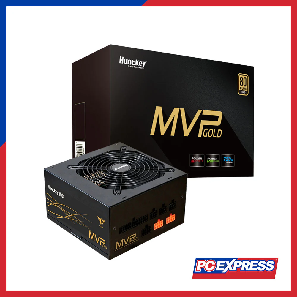 HUNTKEY 750W MVP K750 80+ GOLD RATED Fully-Modular Power Supply