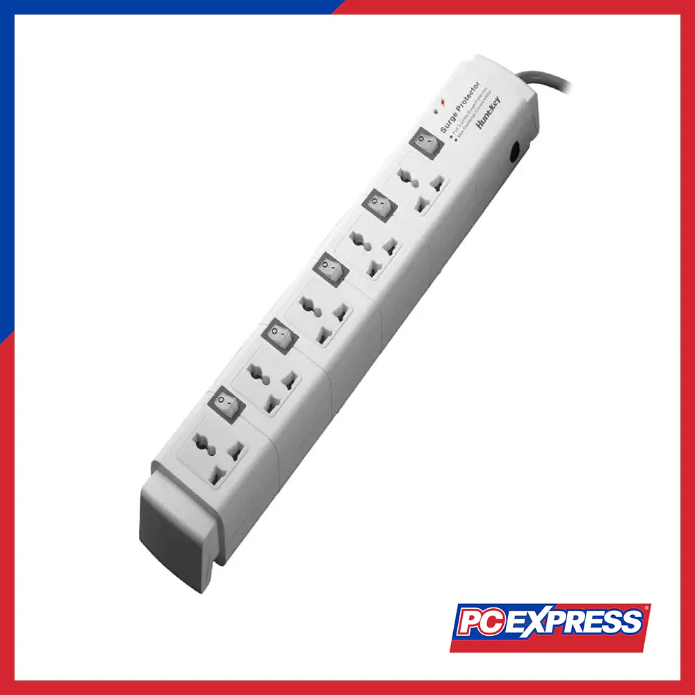 HUNTKEY SZC502 5-SOCKET Surge Protector Power Strip - Image 3