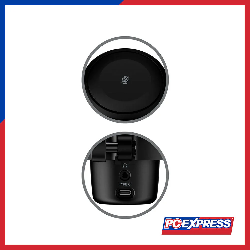 HyperX DuoCast USB Microphone (Black) - Image 5
