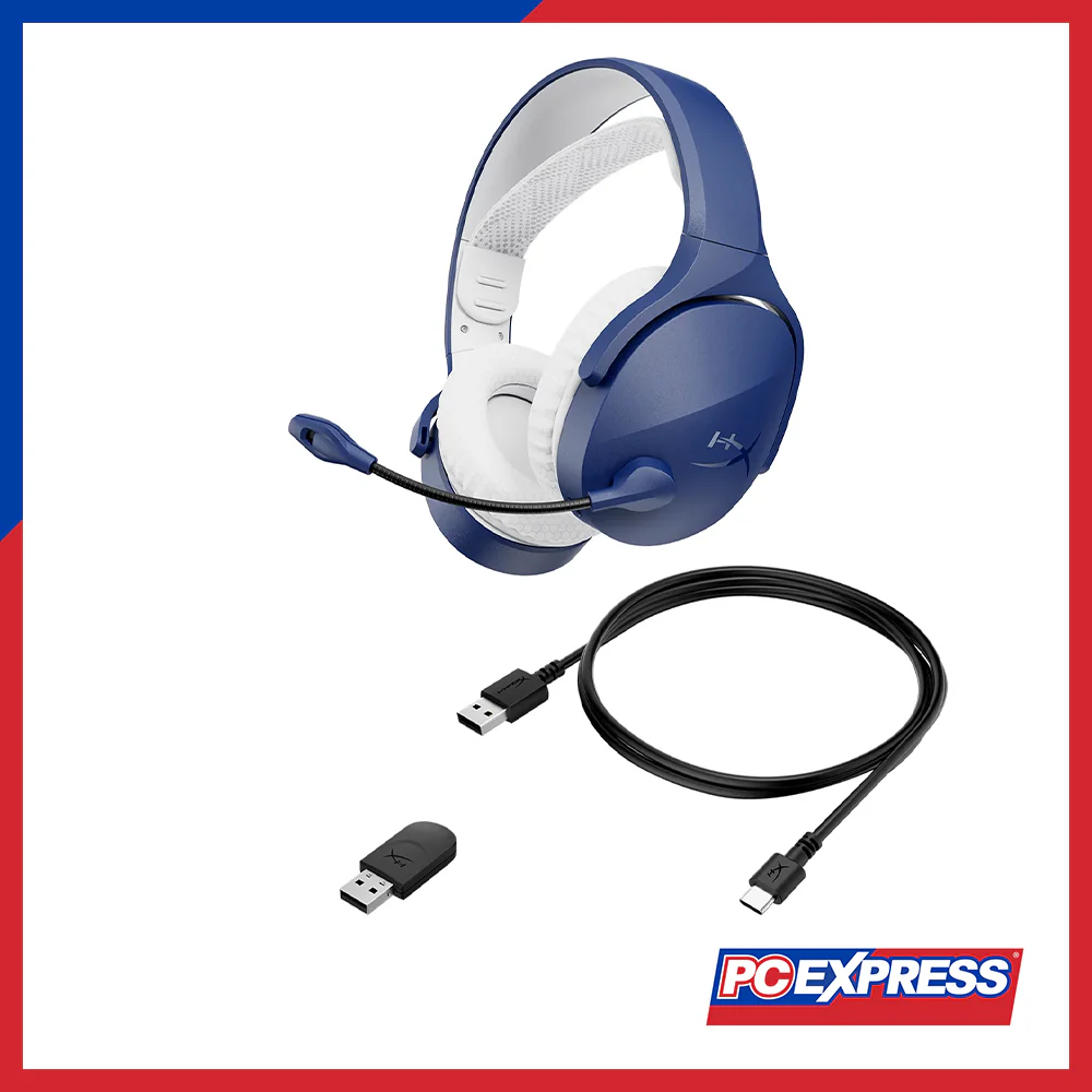 HYPERX Cloud Jet Wireless Gaming Headset - Blue - Image 3